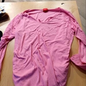Pink Long Sleeve Top